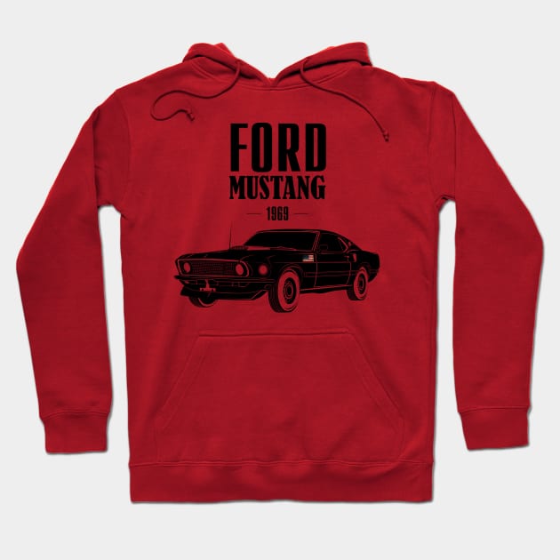 MUSTANG Hoodie by Magnit-pro 